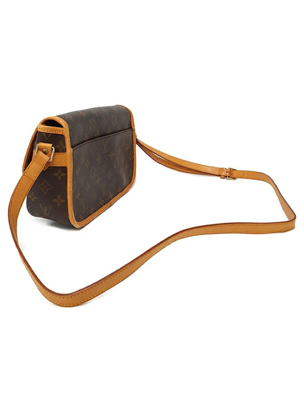 Louis Vuitton Bag Shoulder Monogram Sologne Brown